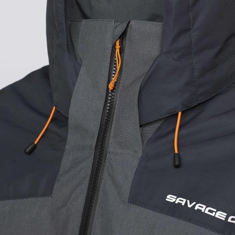 Savage Gear Thermo Guard 3St. Suit M Charcoal Melange 84,5x46  56x81,5cm