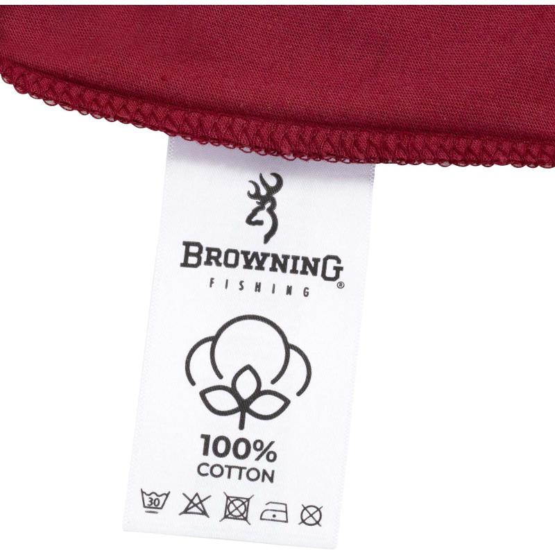 Browning T-Shirt Burgundy L burgundy