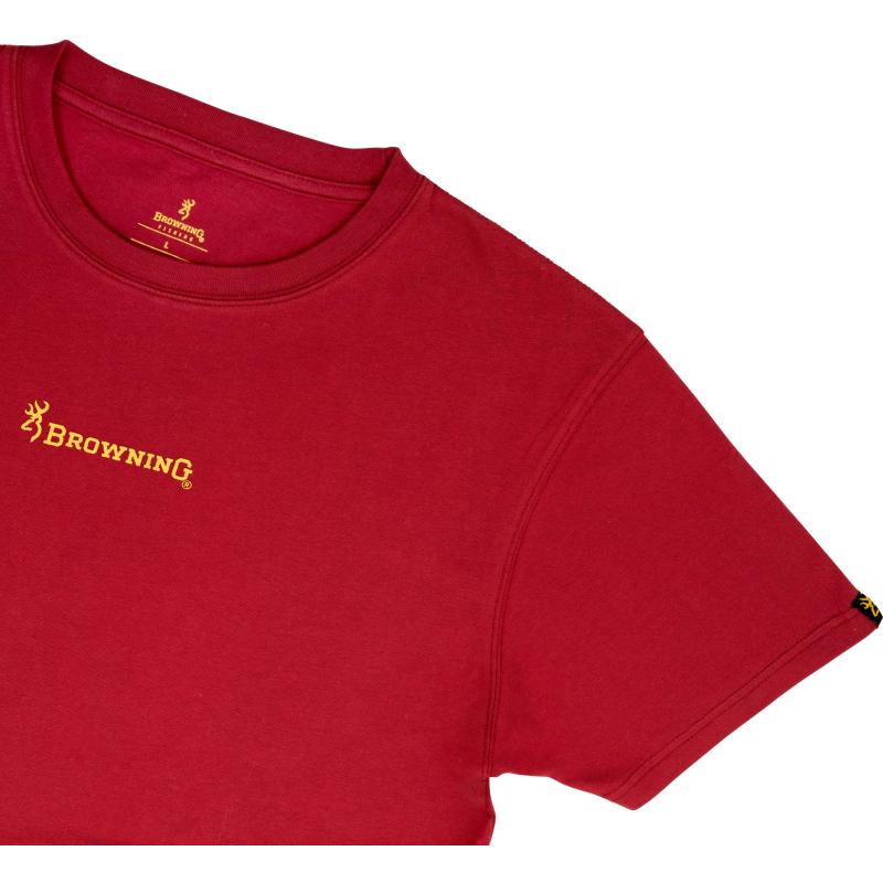 Browning T-Shirt Burgundy XXXL burgundy