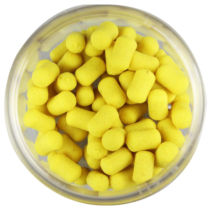 FTM Senshi Baits Wafter Dumbells 4mm jaune ananas