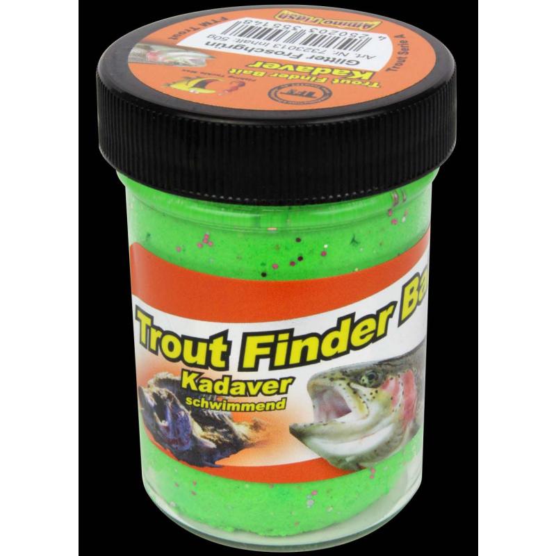 Fishing Tackle Max trout dough contents 50g frog green carcass floating
