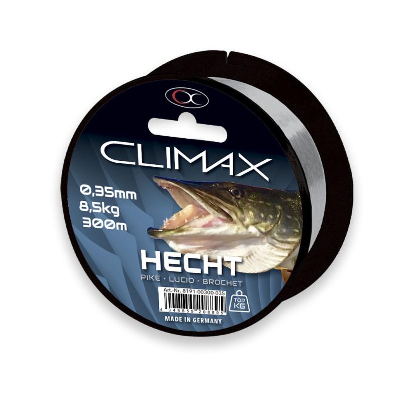 Climax Zielfisch Hecht hellgrau 400m 0,30mm