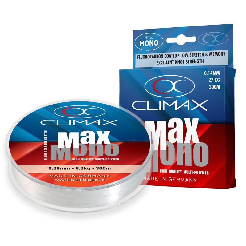 Climax Max-Mono helder 300m 0,38mm