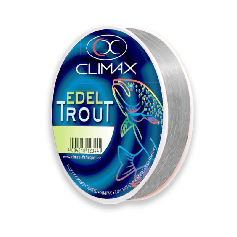 Climax Edeltrout silver gray 300m 0,16mm