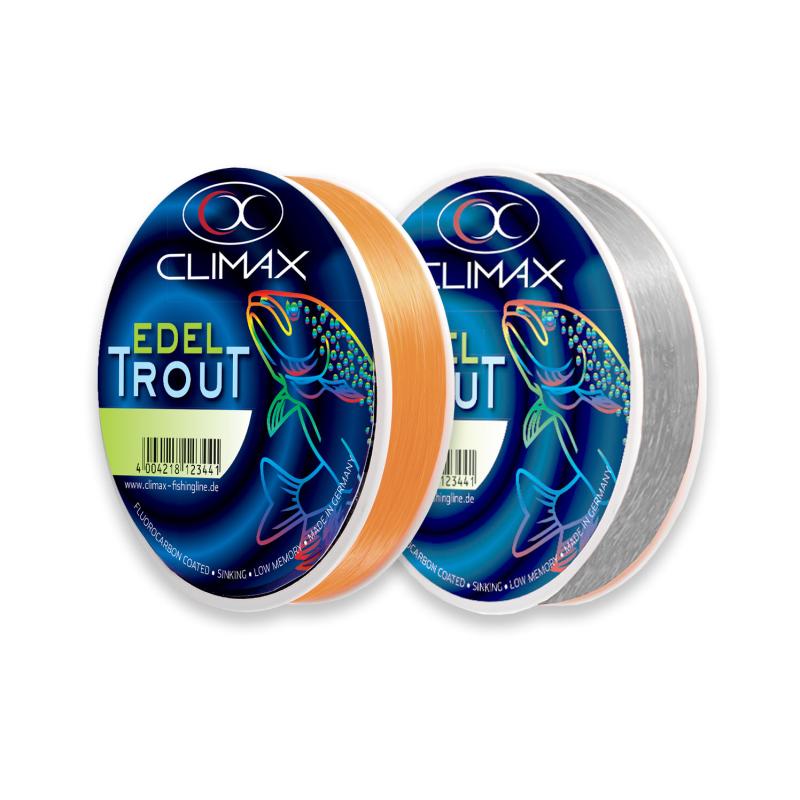 Climax Edeltrout zilvergrijs 300m 0,20mm