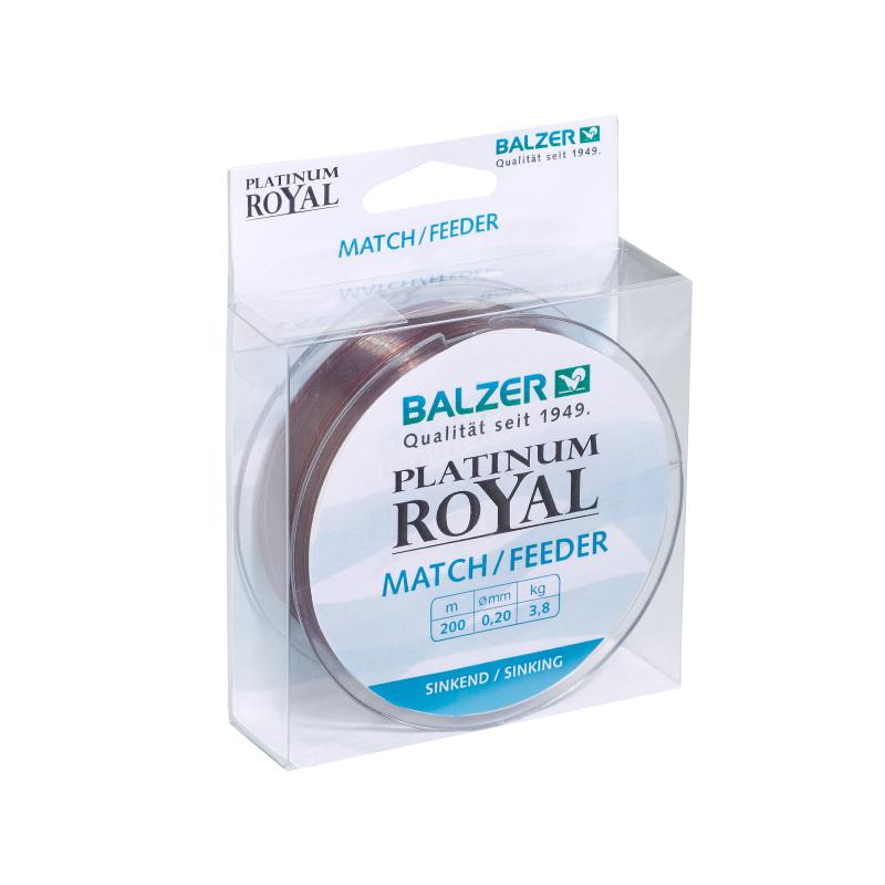Balzer Platinum Royal Match/Feeder 200m sinkend 0,16mm