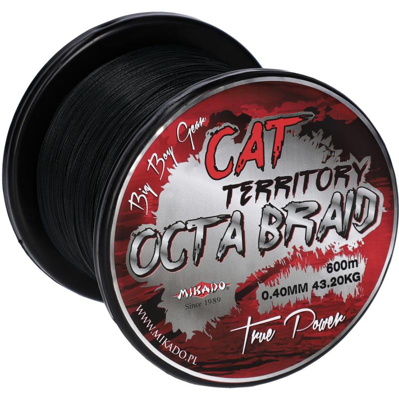 Mikado Cat Territory Octa Braid - 0.60mm / 61.8Kg / 600M - Vert