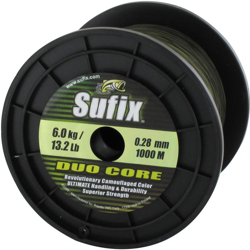 Sufix Duocore 1000m 0,28mm Camouflage