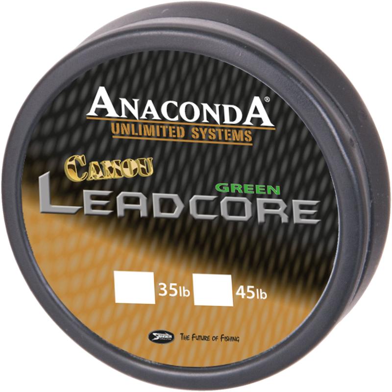 Anaconda Camou Leadcore 35lb 10m zwaartepunt