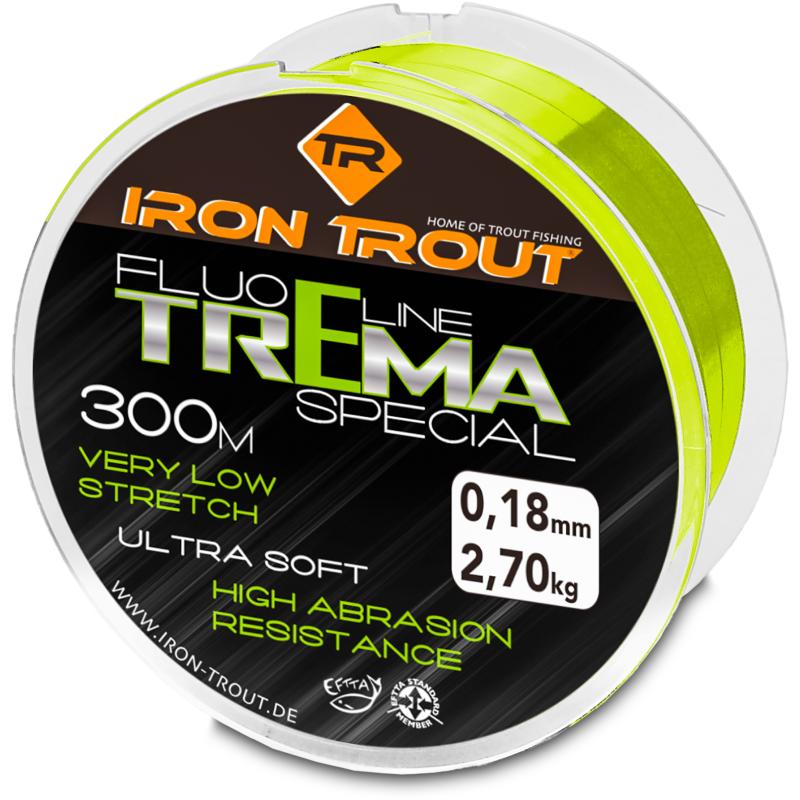 Iron Trout Trema Special 0,16mm 300m vert fluo