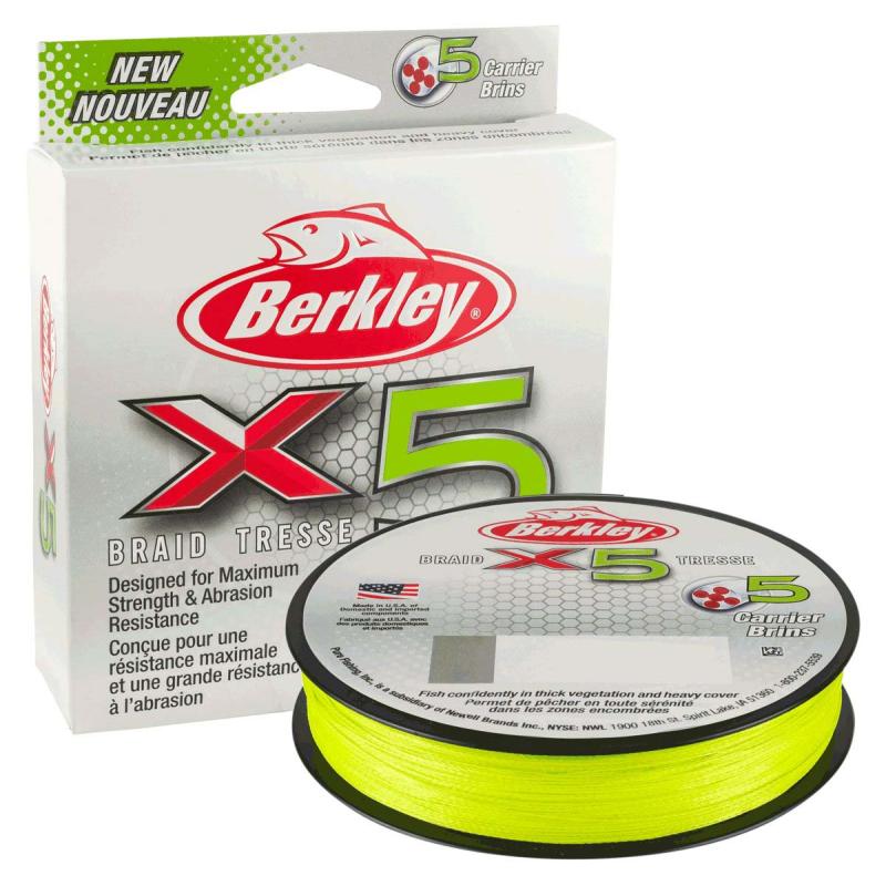 Berkley X5 300M 3.6K vert flamme 0,10