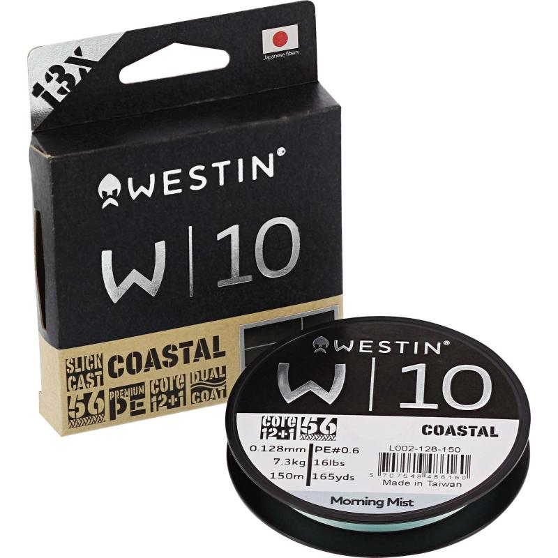 Westin W10 13 Tresse Brume Côtière 0.10 1500M 6.0kg