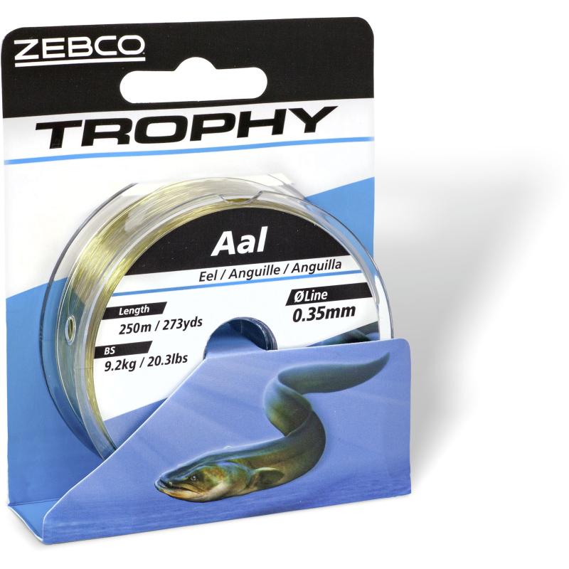 Zebco Ø 0,25mm Trophy Aal L: 300m 328yds 5,0kg / 11,0lbs camou-hell