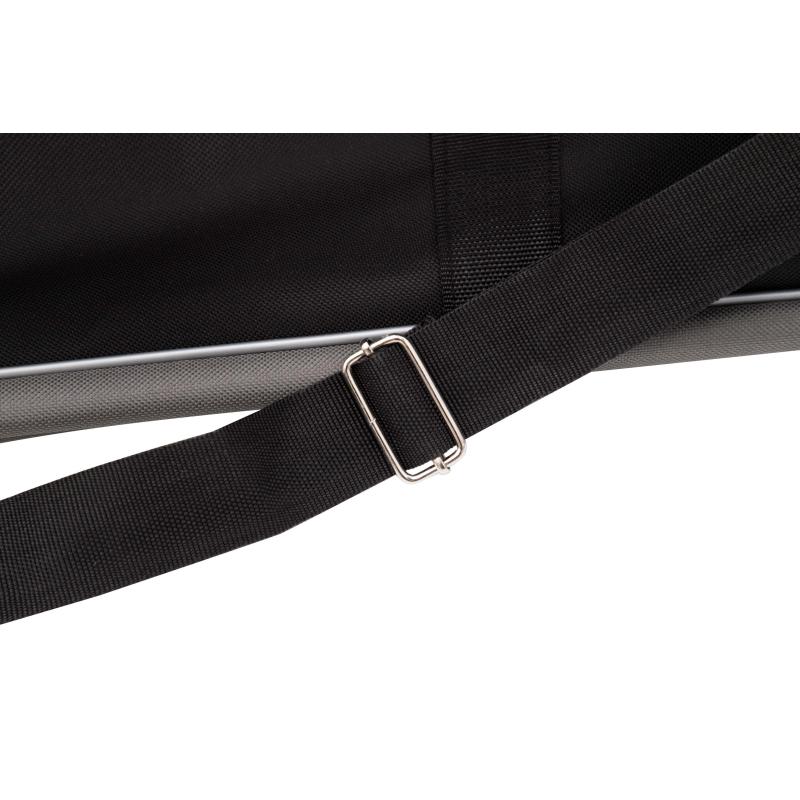 Mikado rod bag 3 compartments 130cm black