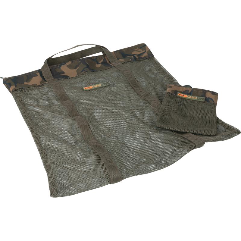 FOX Camolite Large AirDry Bag + sac pour appâts
