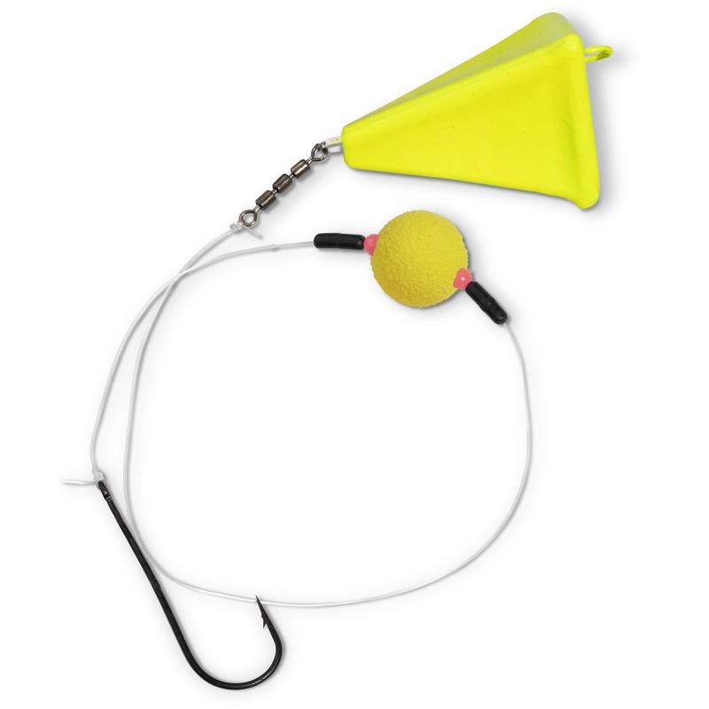 Zebco Flatty Scratcher Rig #1 Hook: 1 L: 22cm 20g Ø: 0,35mm fluo yellow