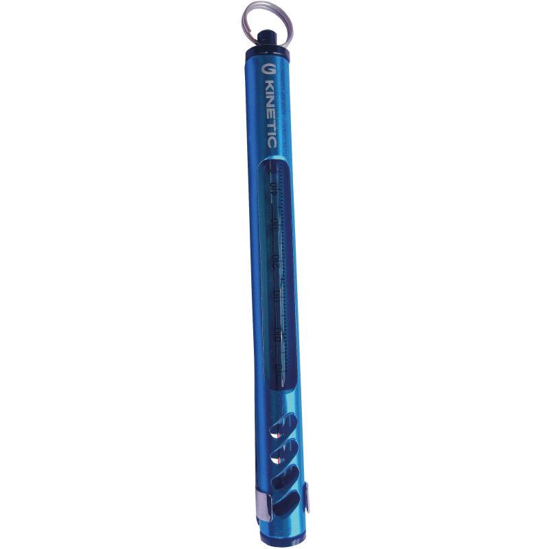 Thermomètre Kinetic Angler 4,5" Bleu