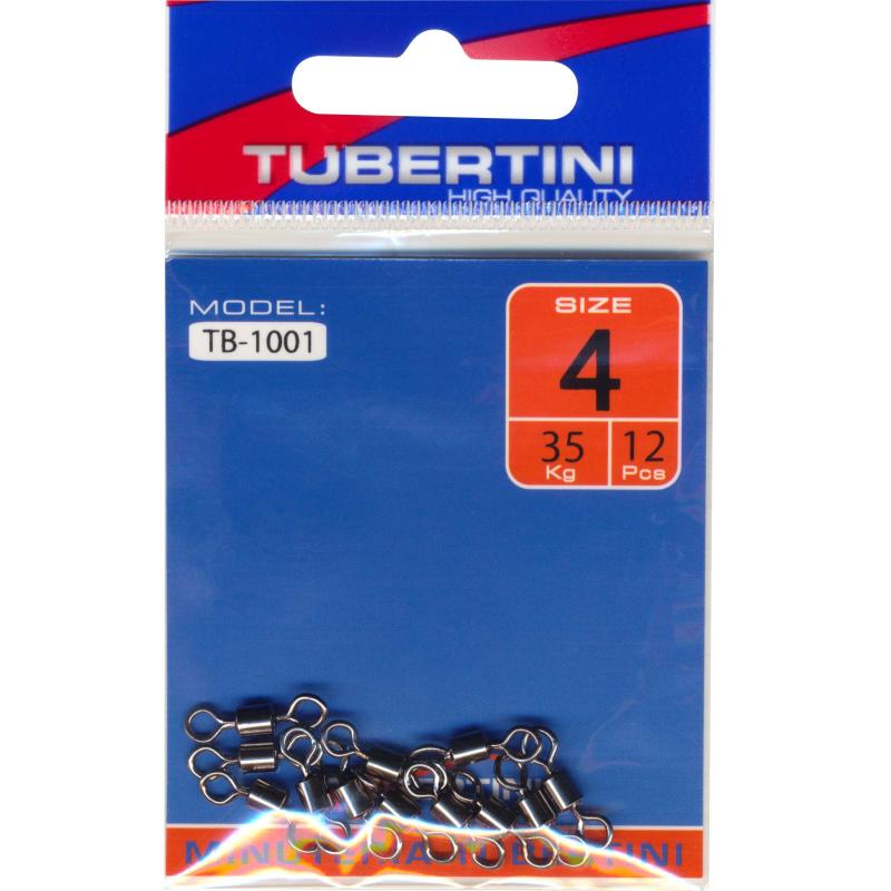 Tubertini swivel simple TB-1001 size 04 cont. 12 pcs.