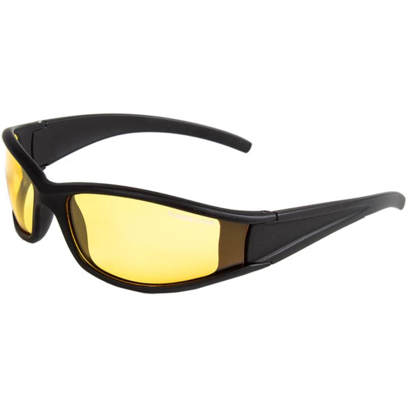 FLADEN zonnebril, gepolariseerd, Lake Black frame gele lens