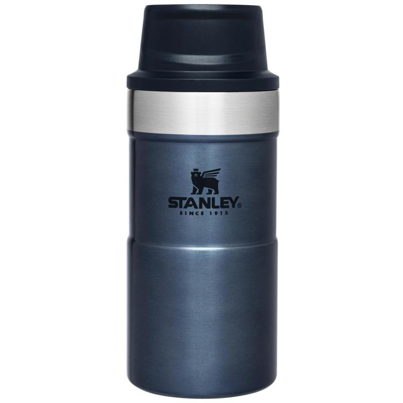 Stanley Trigger-Action Travel Mug 0.25L capacity blue