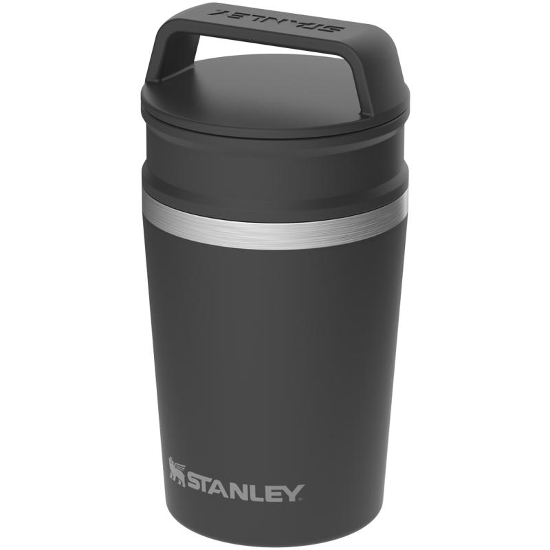 Stanley Shortstack Travel Mug 0.23L capaciteit matzwart