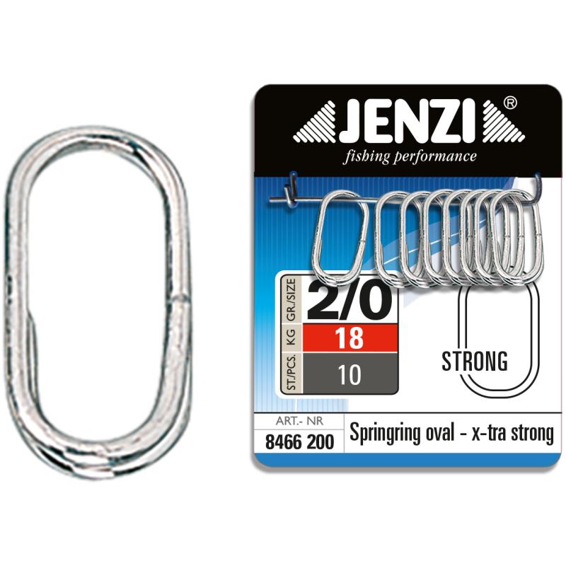JENZI marine circlips with extremely high load-bearing capacity, nickel-plated 2/0