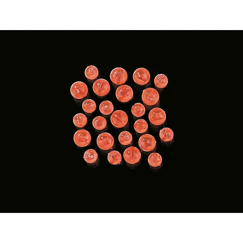 Perles JENZI rouges 7mm