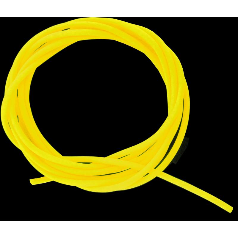 Fluo-slang 2 mm, geel