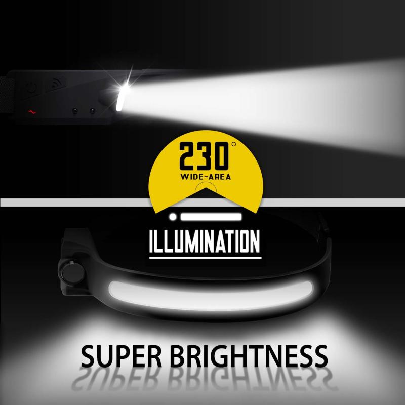 Lampe frontale LED Jenzi, HeadLight HLS350