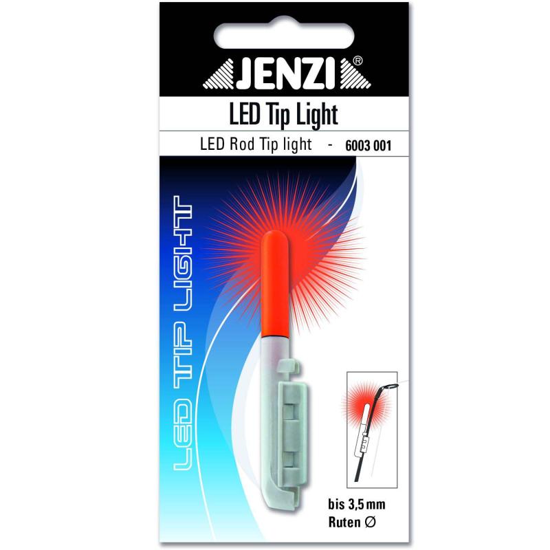 JENZI LED Tip Light, red, 3,5mm, 1pc/SB