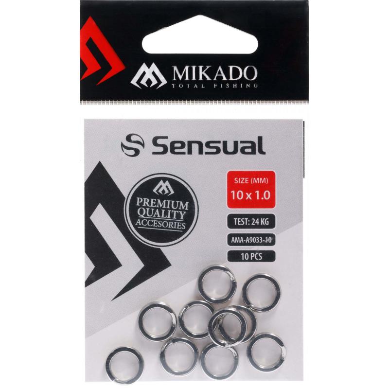 Mikado Split Ring - Strong - Size 12X1.2mm.