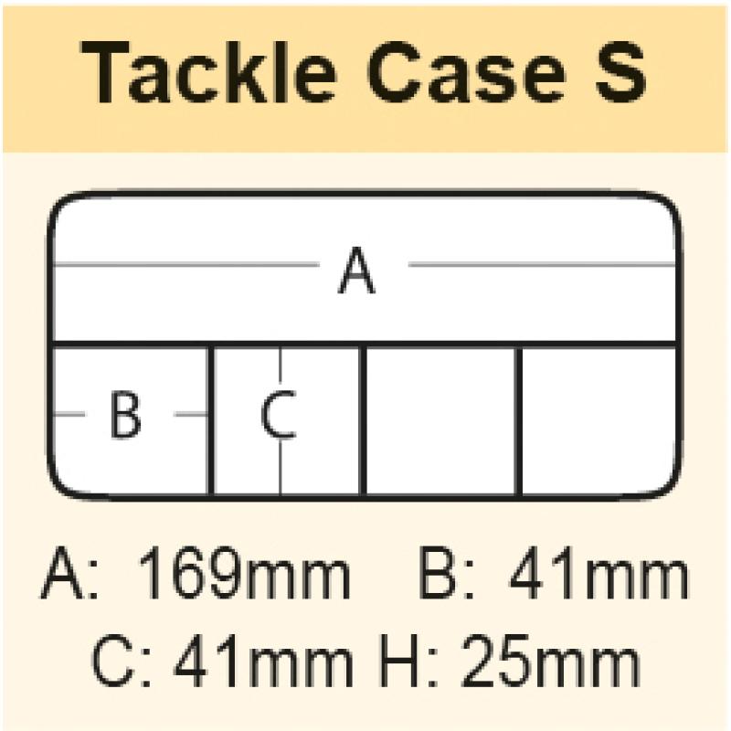 MEIHO Tackle Case S transparent