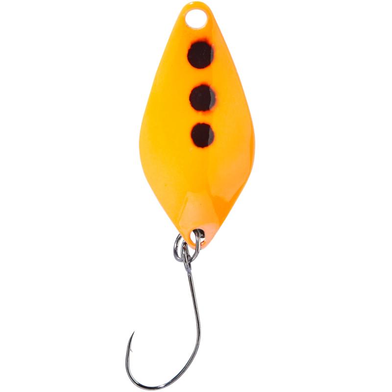 Balzer Trout Collector Summer spoon Sunny orange-schwarze Punkte