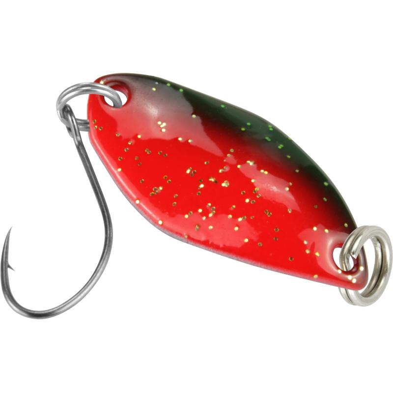 FTM Spoon Fly 1,2 g rood / zilver