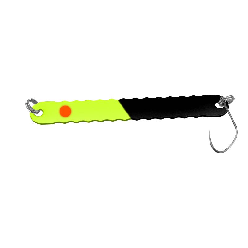 FTM Lepel Curl Kong 3,5 gr. neon geel/zwart