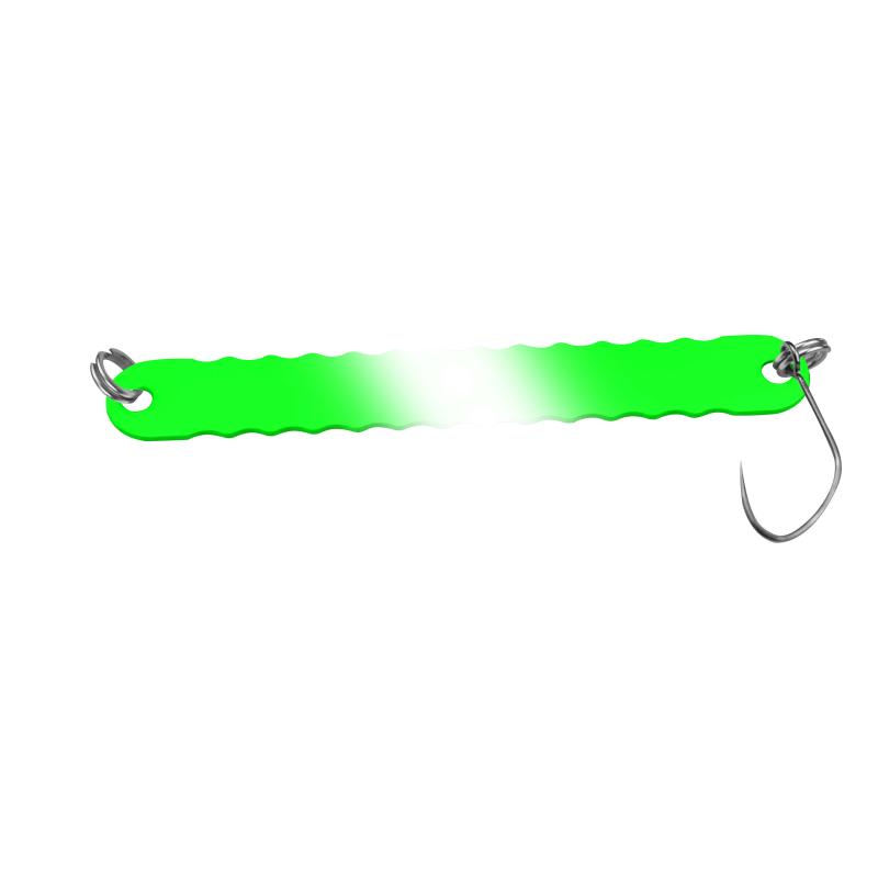 FTM Spoon Curl Kong 3,5gr. neon grün lumi/schwarz m. Glitter