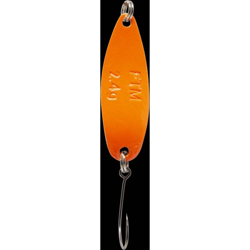 Matériel de pêche Max cuillère marteau 2,4gr. marron-orange/orange