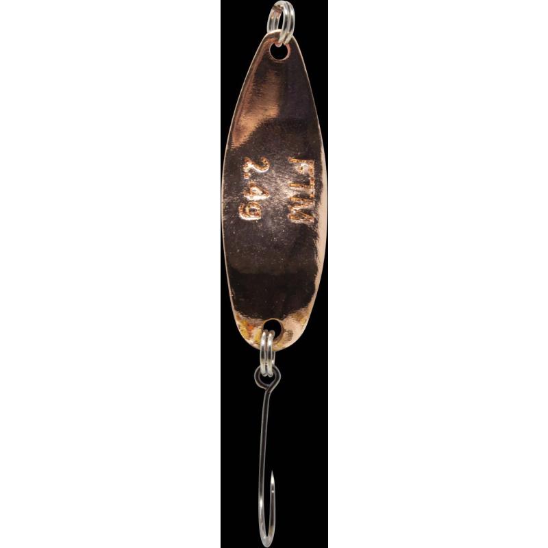 Fishing Tackle Max Spoon Hammer 2,4gr. orange-copper/copper
