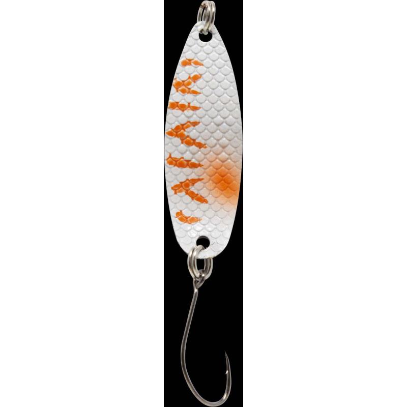 Fishing Tackle Max Spoon Hammer 2,4gr. weiß-orange/schwarz-weiß