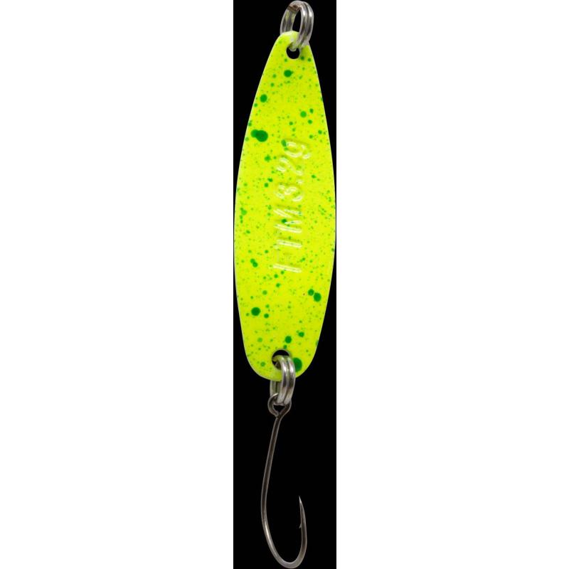 Fishing Tackle Max Spoon Hammer 3,2gr. green-yellow-orange/yellow green