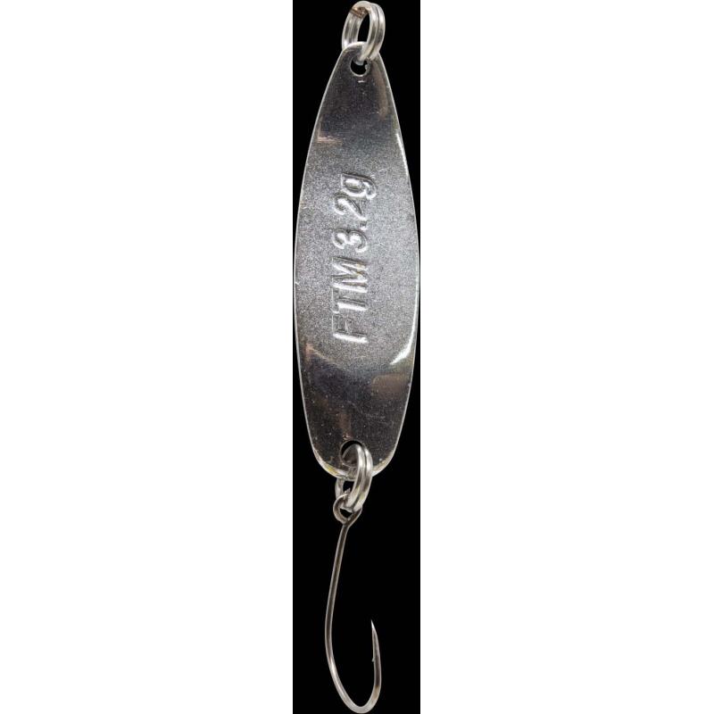 Fishing Tackle Max Spoon Hammer 3,2gr. grau lila orange m. Glitter/silber
