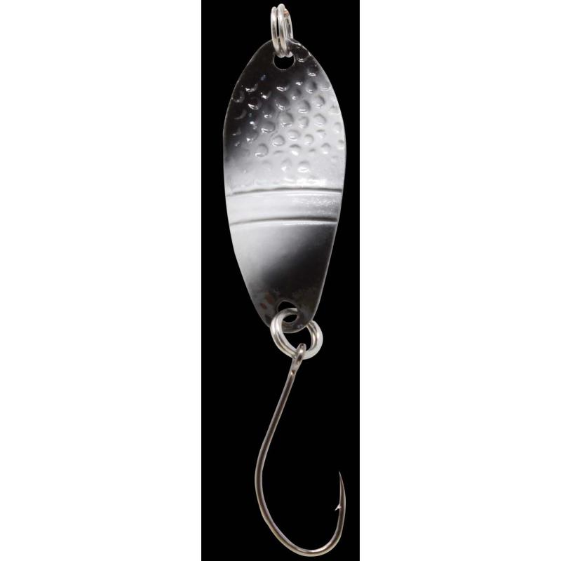 Fishing Tackle Max Spoon Dragon 1,6gr. schwarz-weiß/schwarz m. Glitter