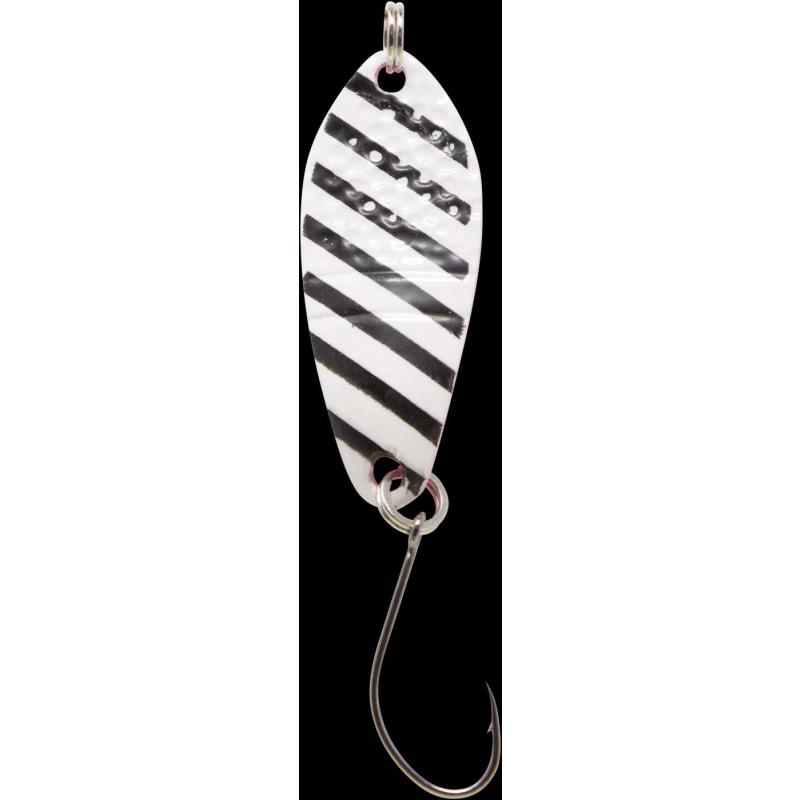 Fishing Tackle Max Spoon Dragon 2,5gr. schwarz-weiß/pink