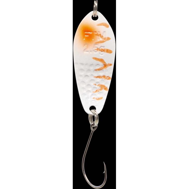 Fishing Tackle Max Spoon Dragon 2,5gr. weiß-orange/weiß-orange