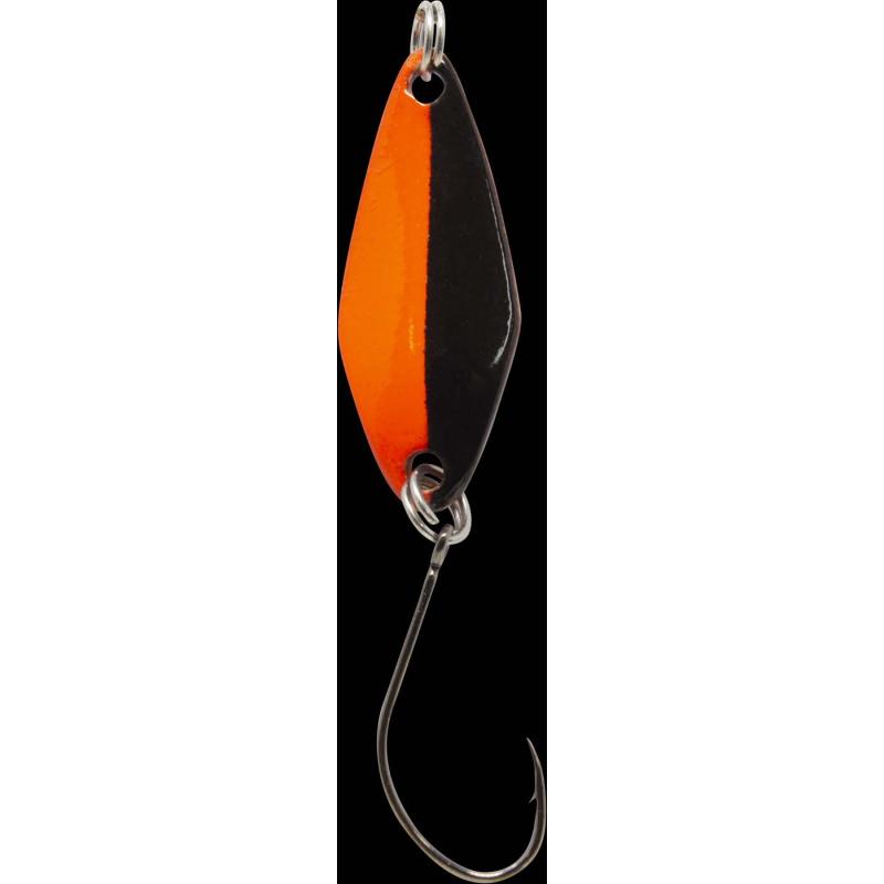 Matériel de pêche Max Spoon Tremo 2,3gr. orange-noir/noir-orange