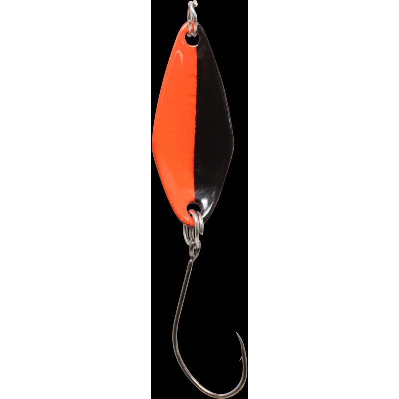 Matériel de pêche Max Spoon Tremo 2,3gr. orange-noir/noir-orange