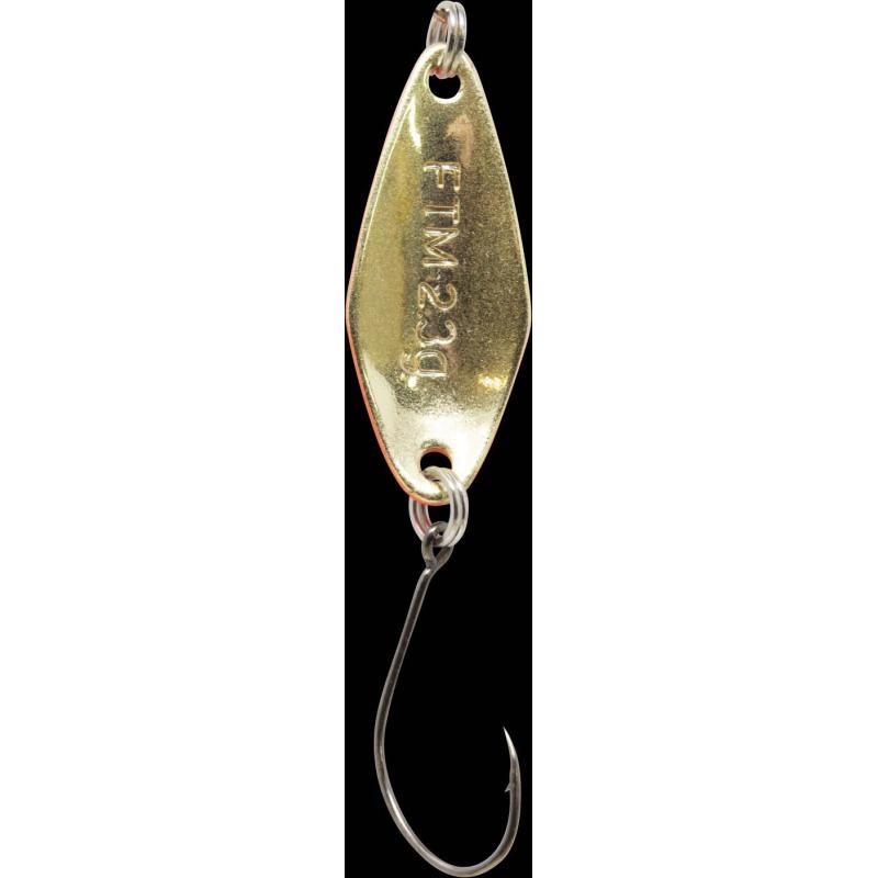 Fishing Tackle Max Spoon Tremo 2,3gr. grün-rot m. Glitter/gold