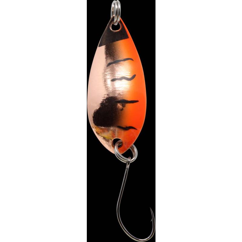 Fishing Tackle Max Spoon Salza 3,2gr. orange-copper black/copper