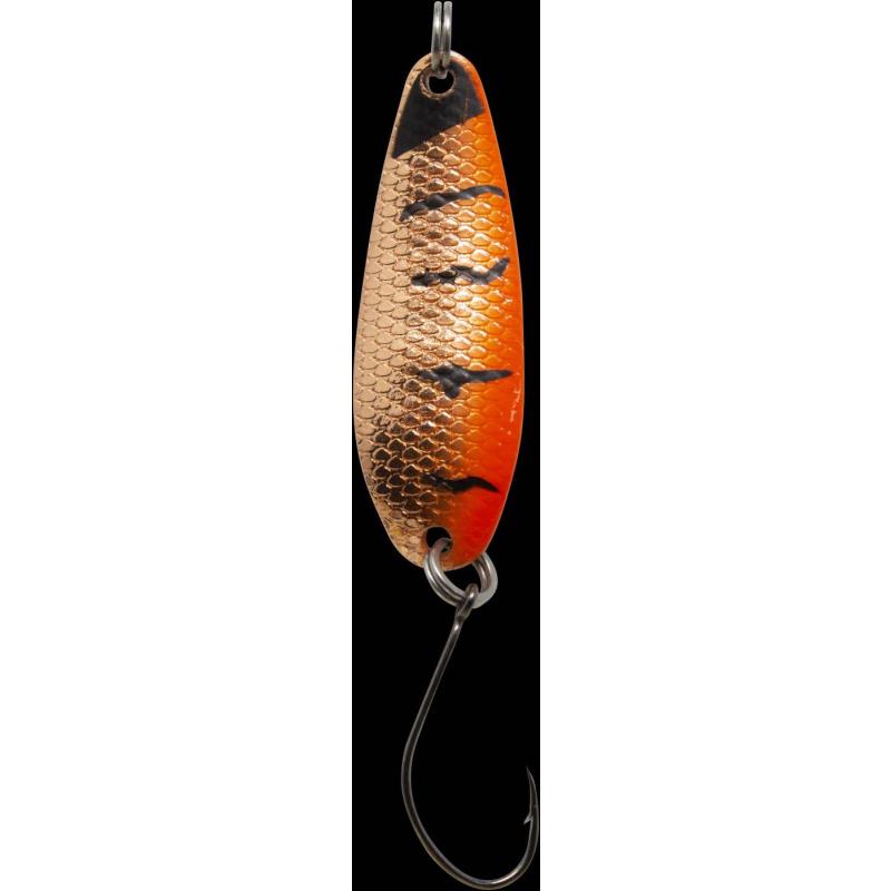 Fishing Tackle Max Spoon Wheel 3,6gr. kupfer-orange schwarz/kupfer
