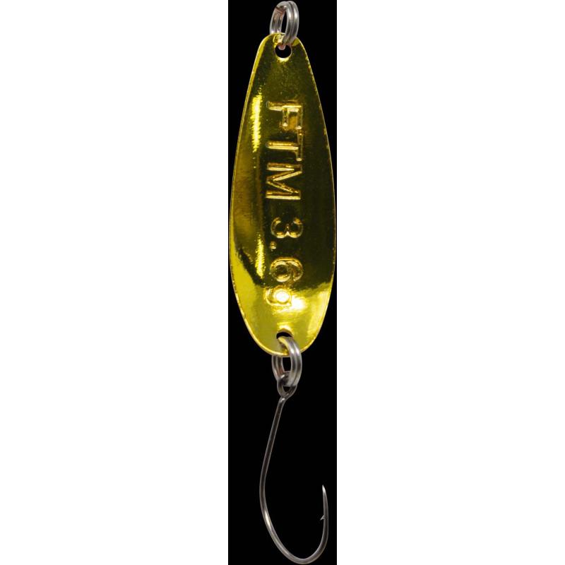 Fishing Tackle Max Spoon Wheel 3,6gr. orange-gold/gold